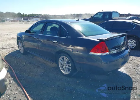 2009 Chevrolet Impala Ltz из США, поврежденный, VIN 2G1WU57M991136951